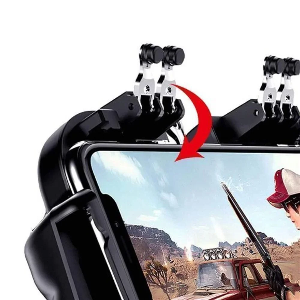NEW Mobile Phone Game Controller +Cooling Fan for Android iOS